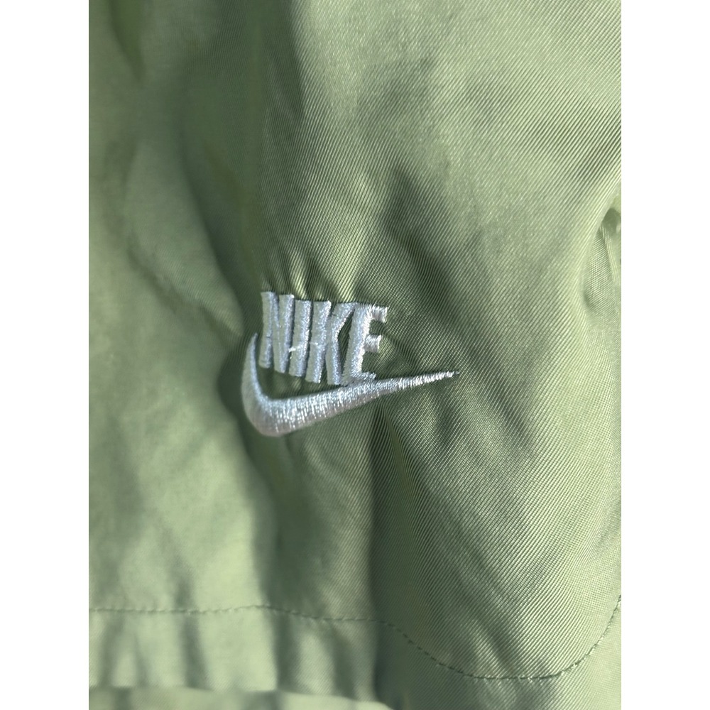 Nike Men Olive Green Athletic Shorts Drawstring Waist XL - Picture 2 of 8